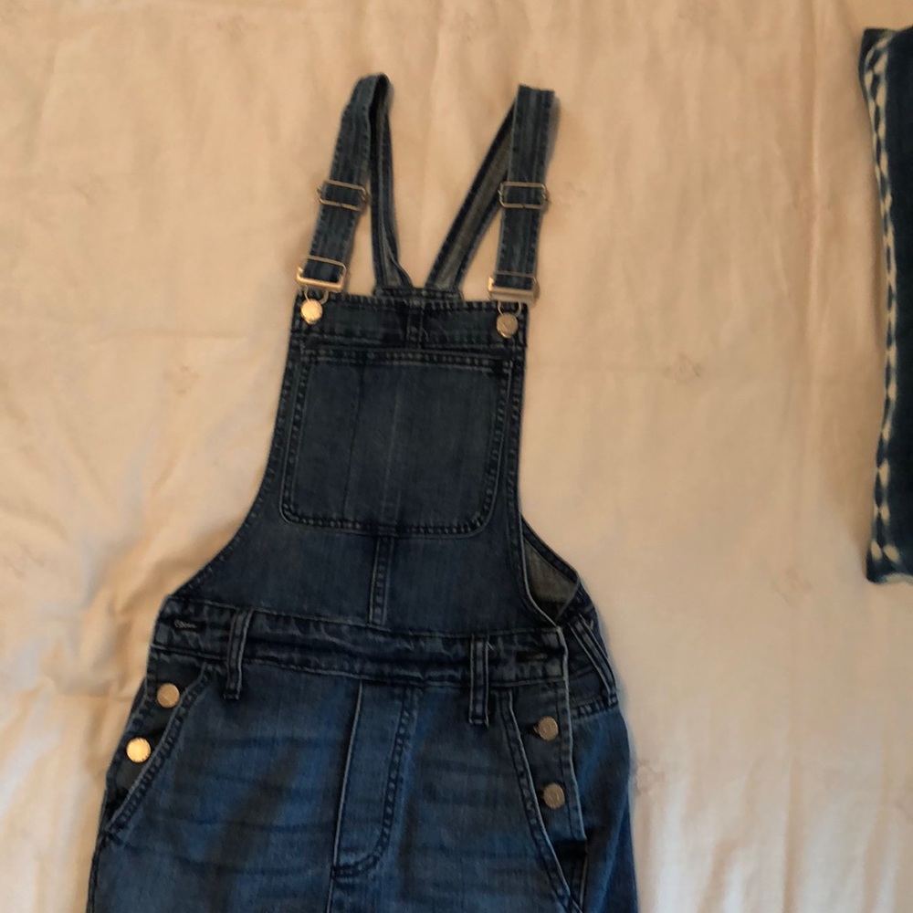 Madewell xxsmall Adirondack shorts overalls